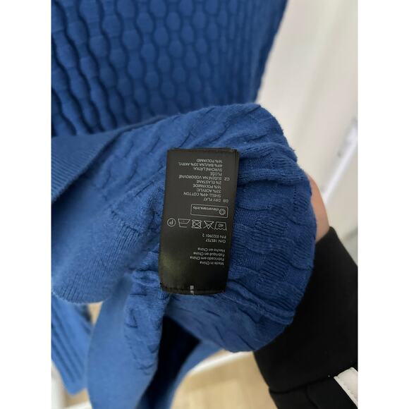 H&M Blue Pullover Sweatshirt Size XL - Picture 4 of 5